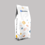 quad seal pouch display