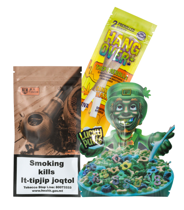 smoking banner packaging