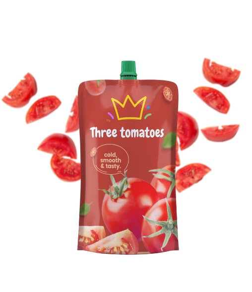 tomato sauce spout pouch