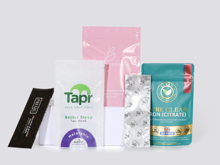 Custom pouches from pouching