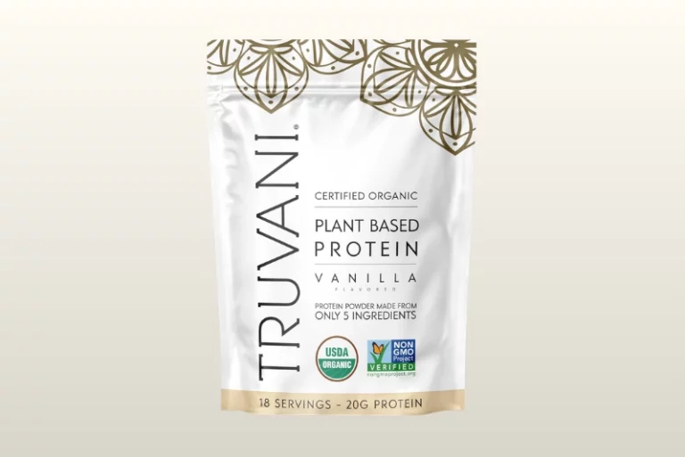 truvani protein powder packaging